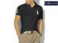 polo t-shirt style trois caracteres nouveaux,polo tee shirt sleeve short hommes femmes noir blanc